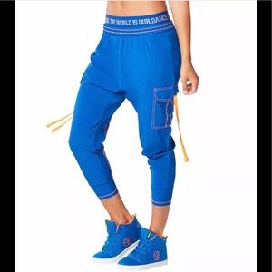 ZUMBA WORLD TOUR HAREM CARGO DANCE PANTS
